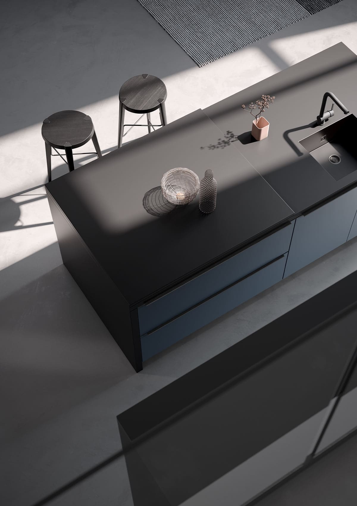 Cuisine-moderne-top-soft-collection-systemat-cuisine-privee-häcker-black-star-av-6000-NCS