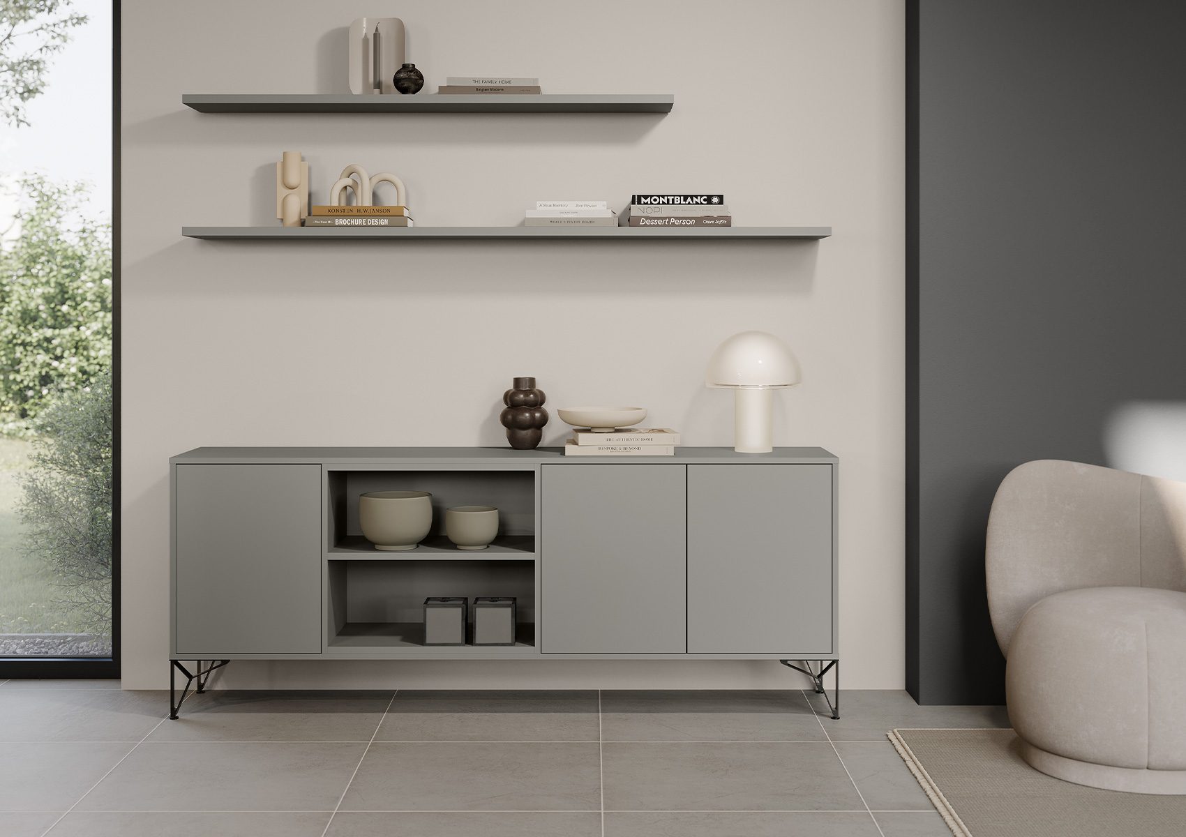 Buffet-cuisine-ouverte-häcker-cuisine-privee-AV-2040-GL