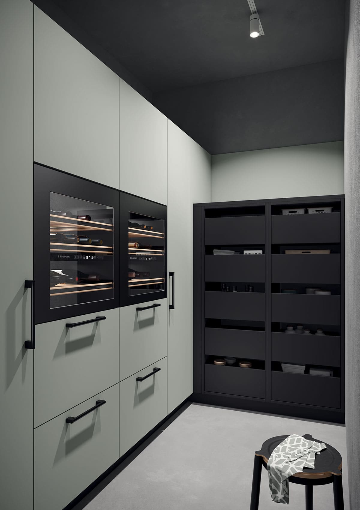 AV 6000-GL Eucalyptus & Noir | Kuchenart