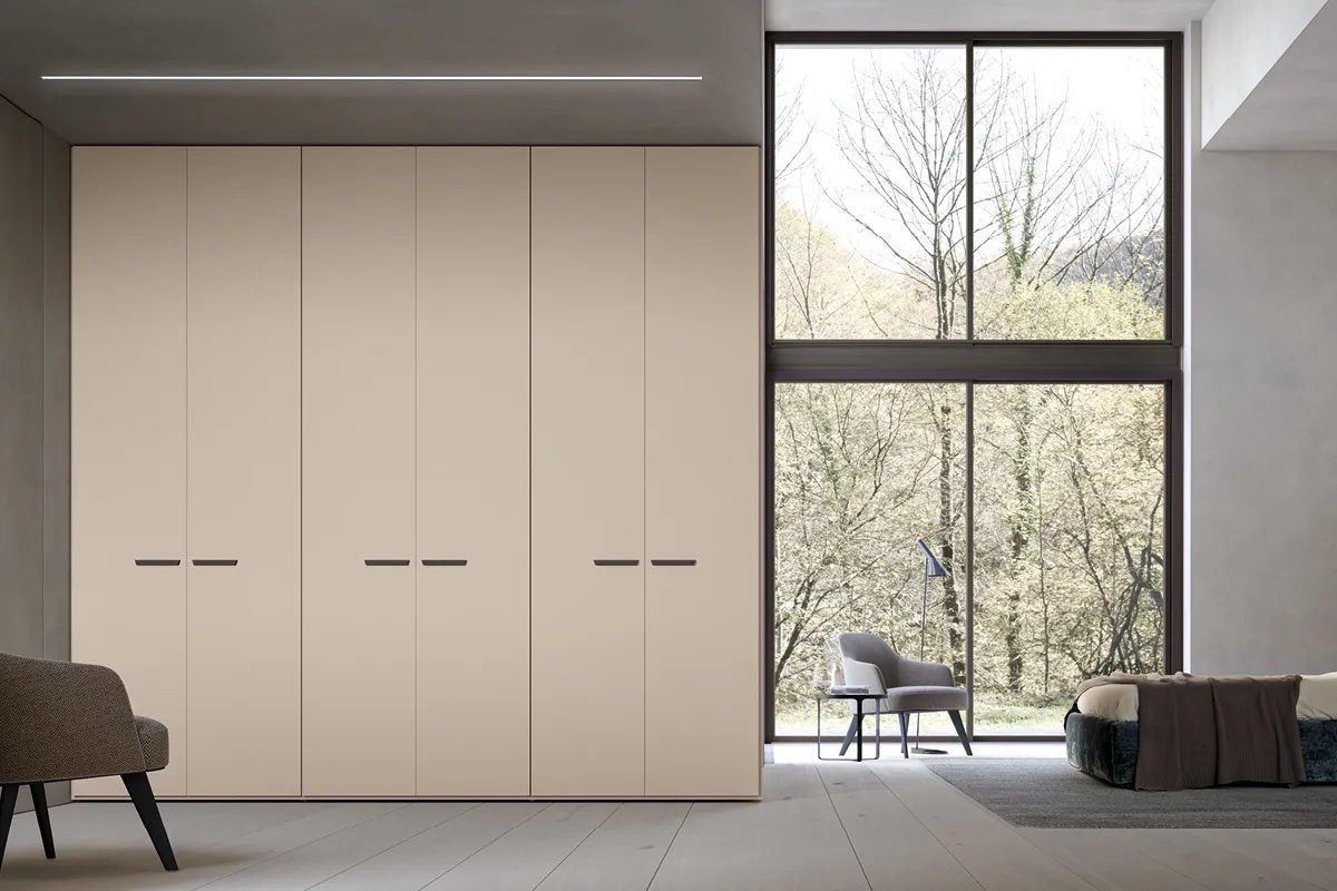 Dressing-minimaliste-d-angle-et-armoire-double-face-Poignée-Trapezio-collection-cuisine-privee