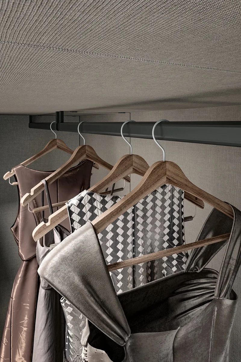 Dressing-minimaliste-d-angle-avec-armoire-et-Poignée-Trapezio-collection-cuisine-privee
