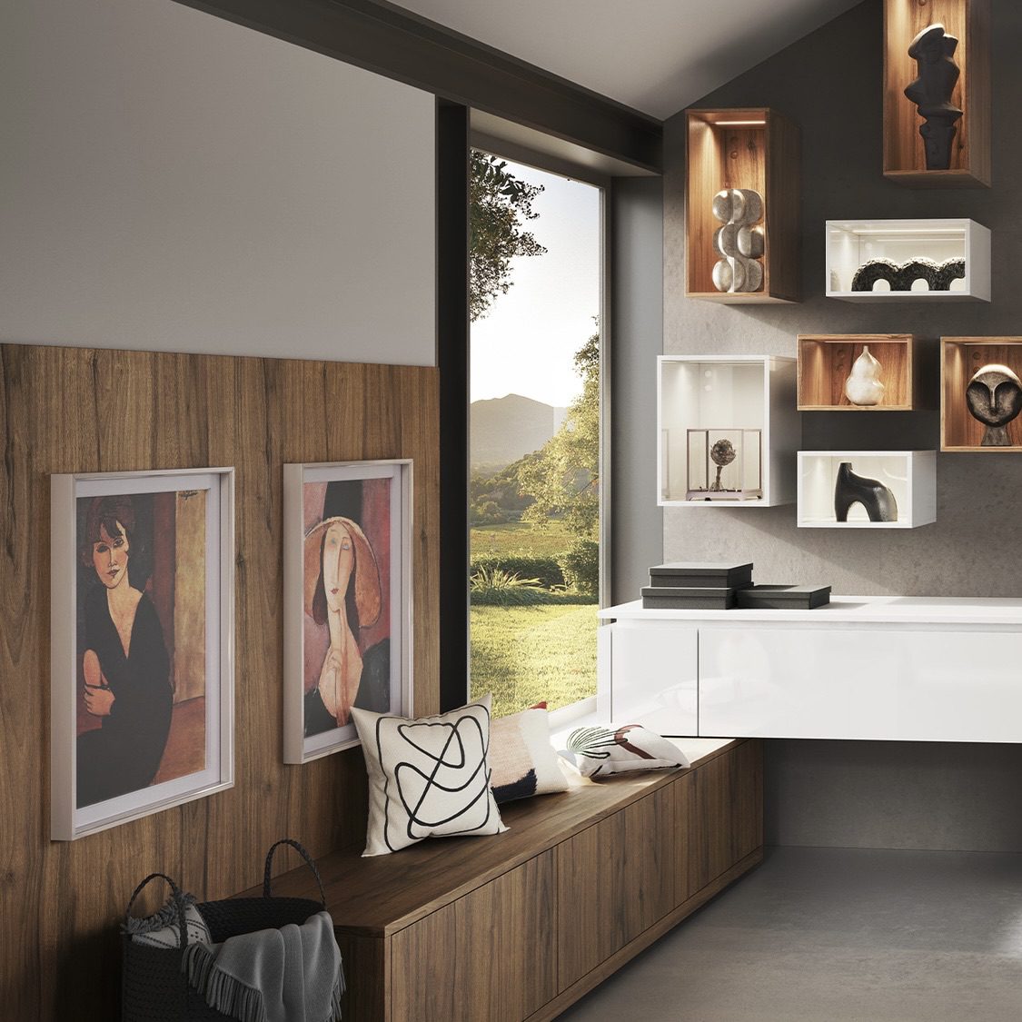 Buffet-Bas-BALI-Noyer-Cuisine-Moderne-Espace-Support-Îlot