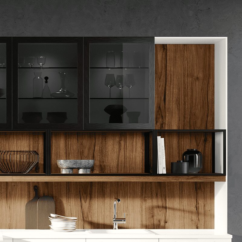 Cuisine-style-contemporain-meuble-haut-en-verre-collection-concept-130-cuisine-privee-GRANADA-blanc