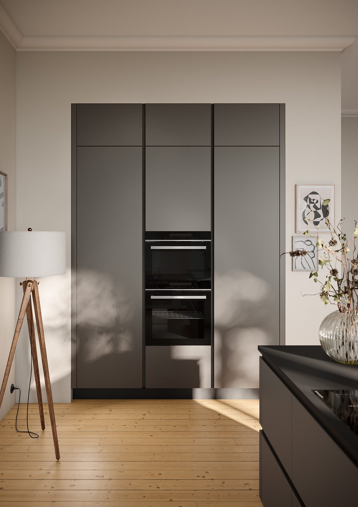 Kuchenart-SMART-GL-Gris-Pierre-Métallique-Design-Impressionnant