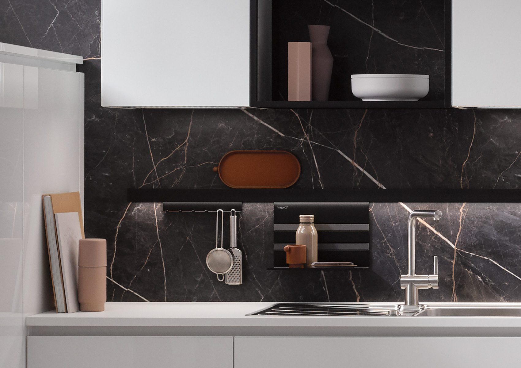Cuisine-moderne-marbré-collection-concept-130-Kuchenart-MURANO-BRILLANT-GL-blanc-cristal