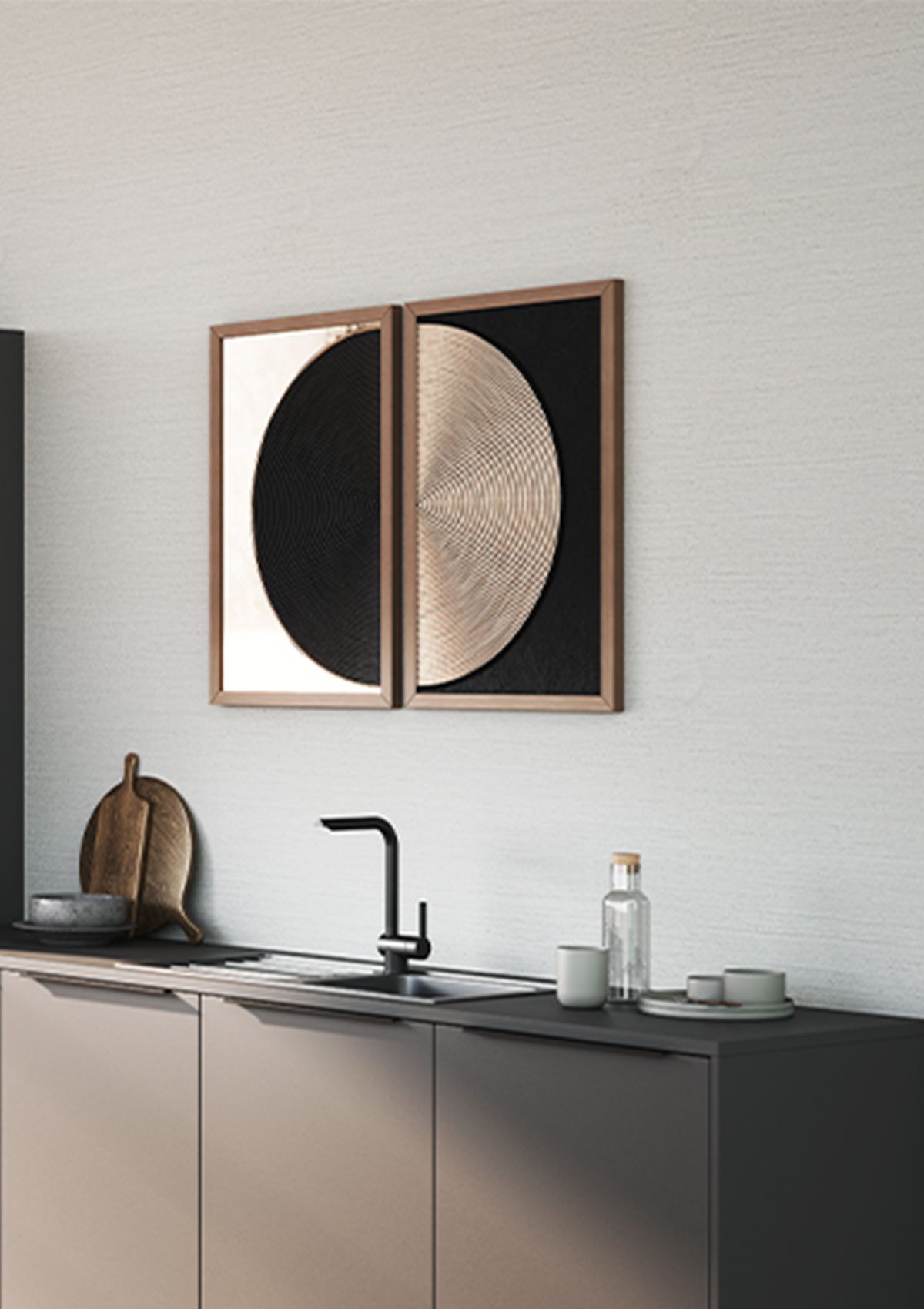 Kuchenart-Îlot-De-Cuisine-Minimaliste-ET-Élégant-Dans-TOP-SOFT-Graphite
