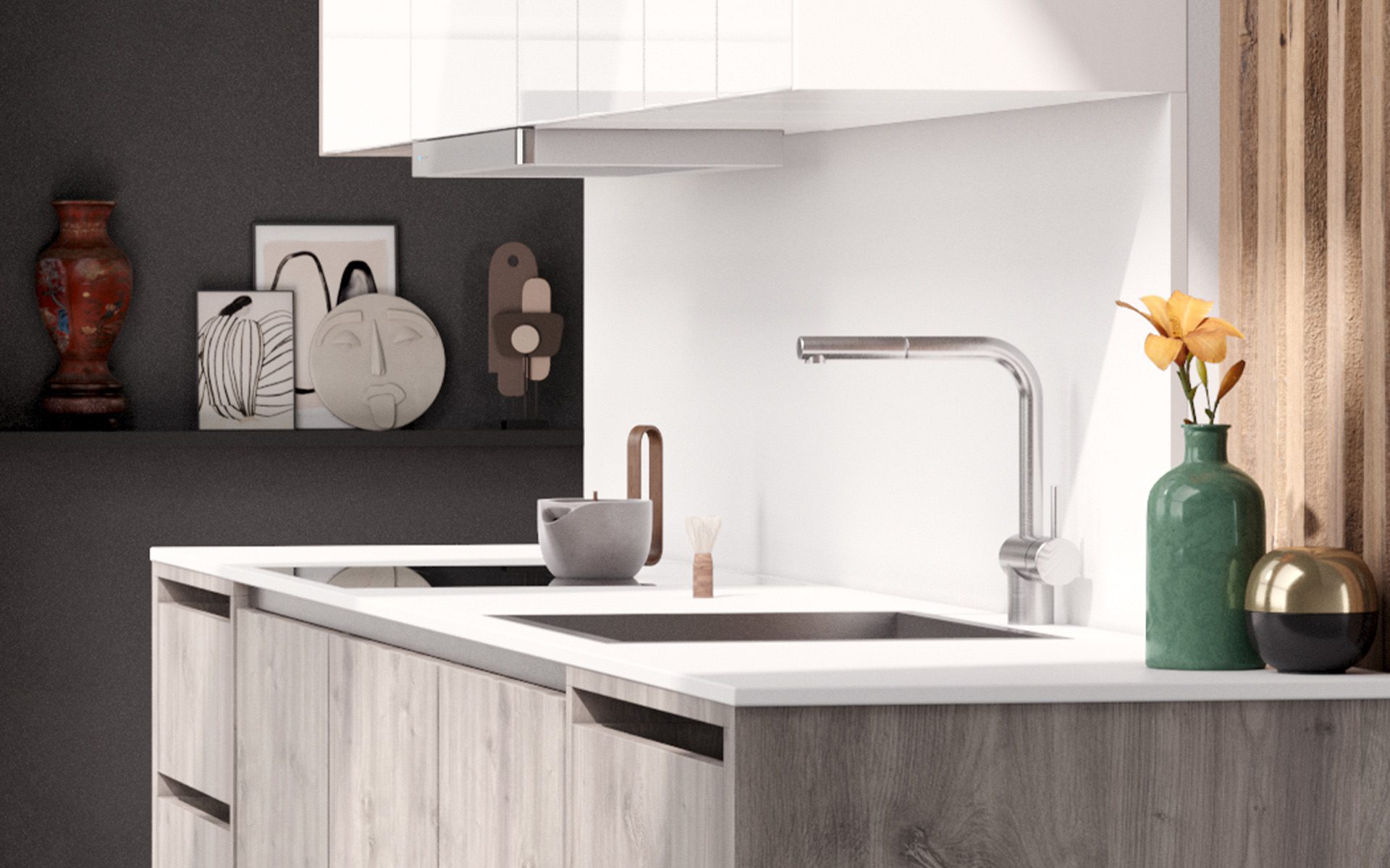 Design-Clair-Bois-Chêne-Gris-et-Blanc-Polar