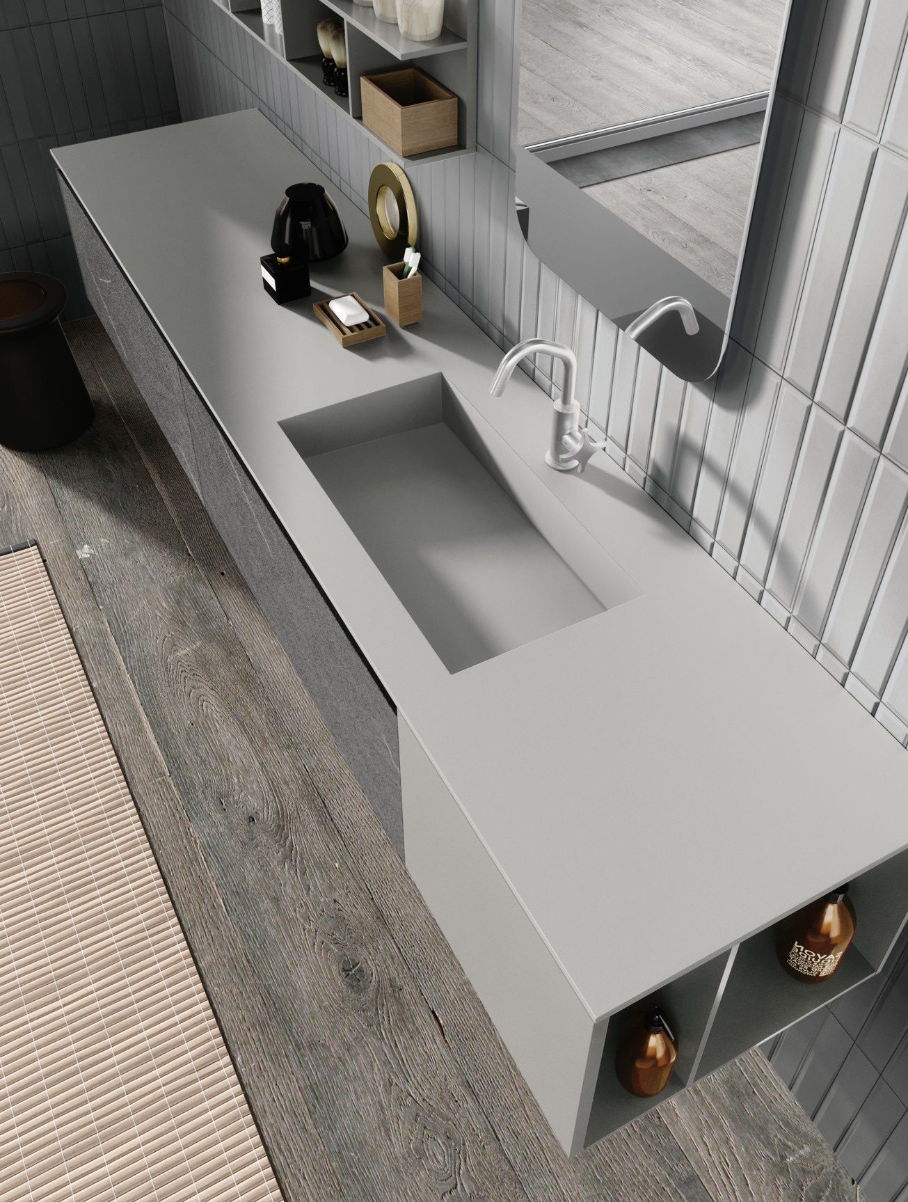 design-italien-salle-de-bain-base-devant-avancé-compartiment-ouvert
