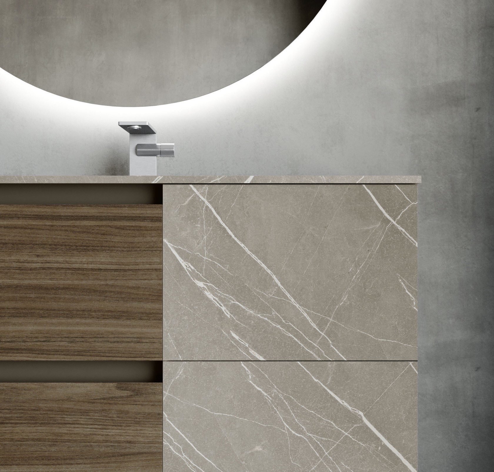 luxe-et-raffinement-baignoire-avec-miroir-rétro-éclairé-design-stratifiés