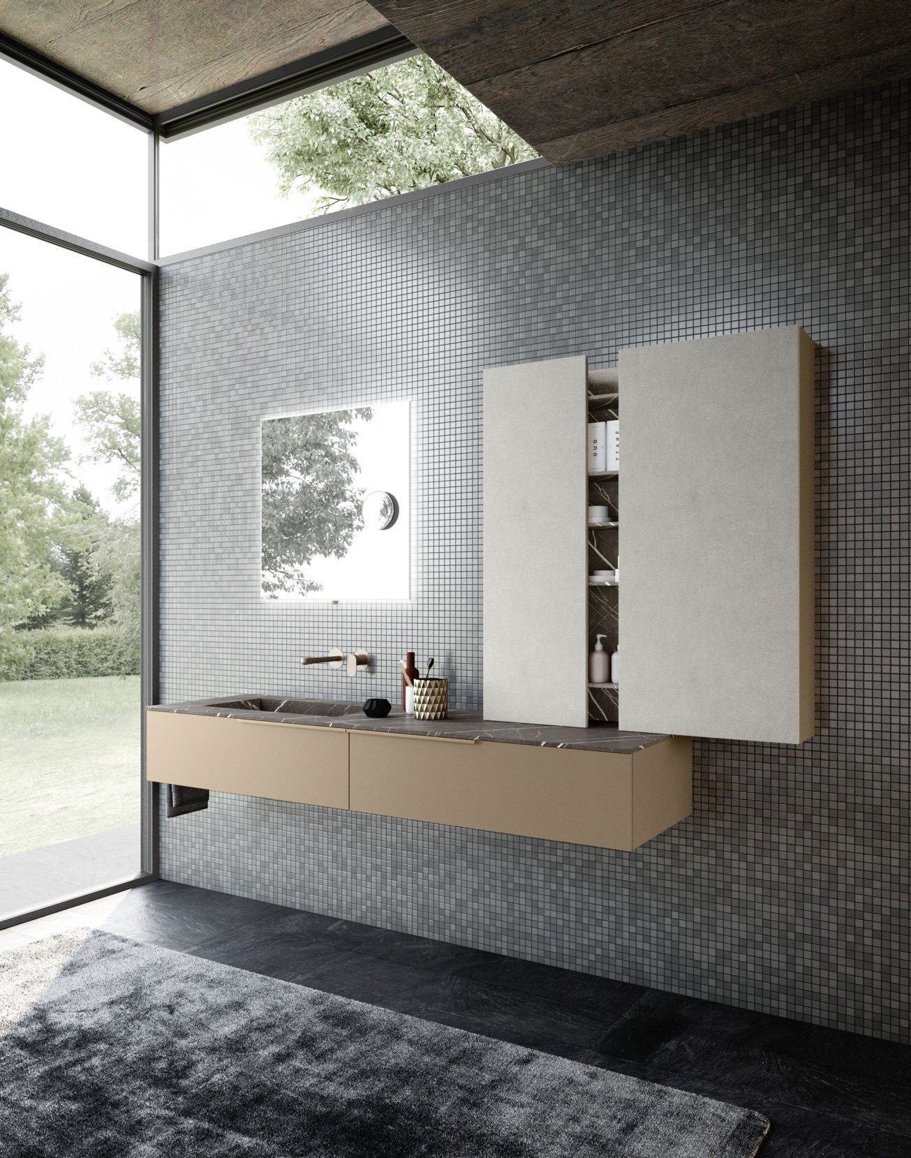 salle-de-bains-miroir-Aurora-magnétique-miroir-grossissant-lumineux-profondeur