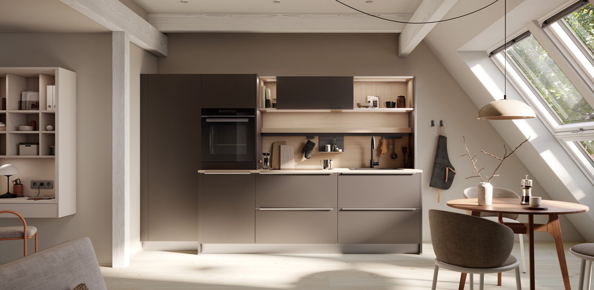 Cuisine_moderne_metallisé_kuchen_art