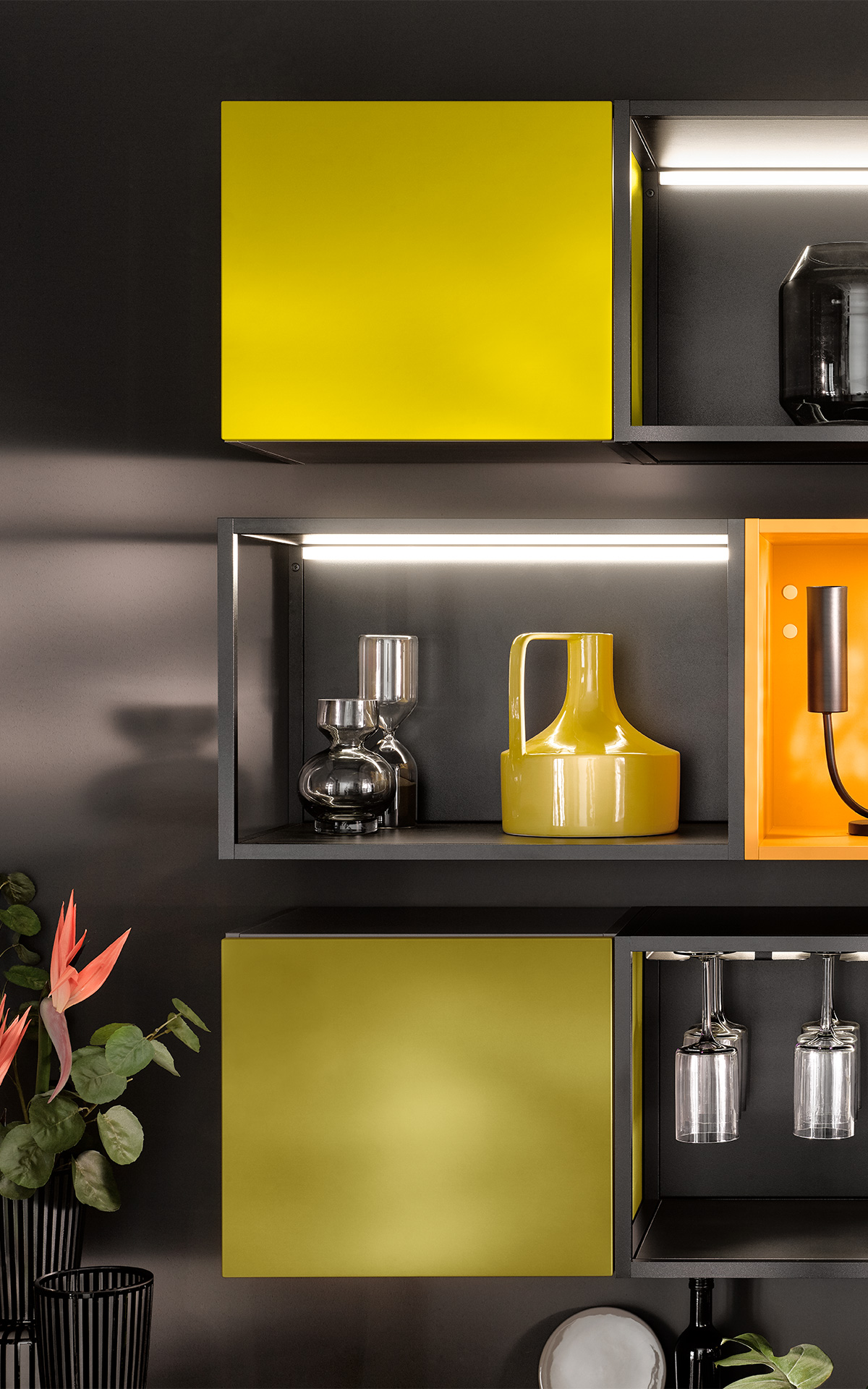 cuisine_design_noir_bois_tendance_kuchen_art