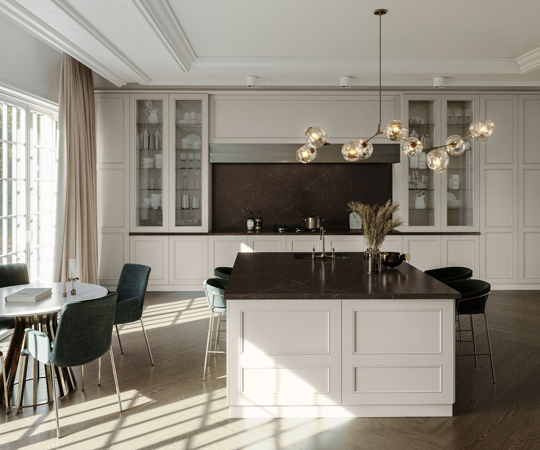 plan_de_travail_ceramique_Chateau_Brown_cuisine_haut_de_gamme_kuchen_art