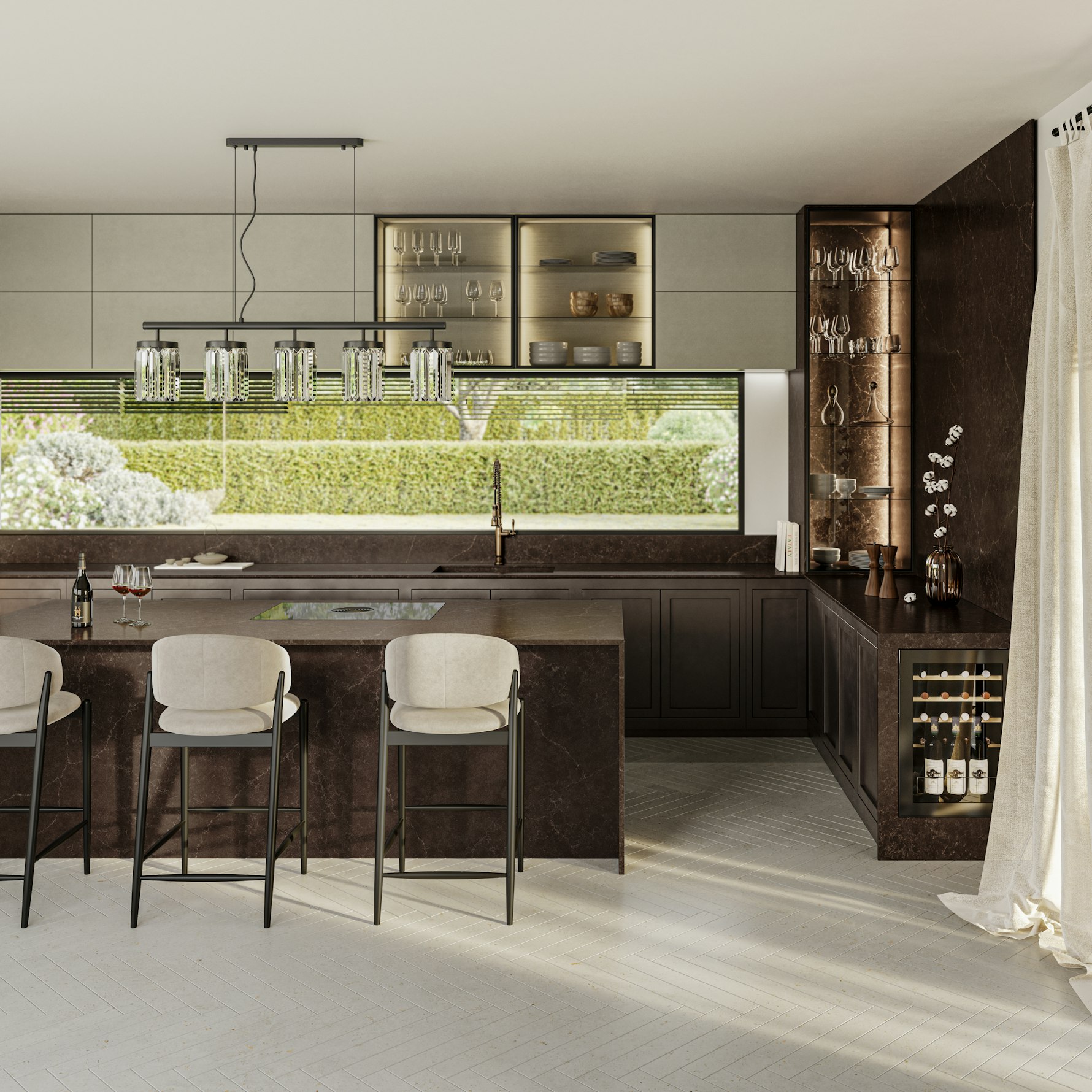 plan_de_travail_ceramique_Chateau_Brown_design_elegant_kuchen_art