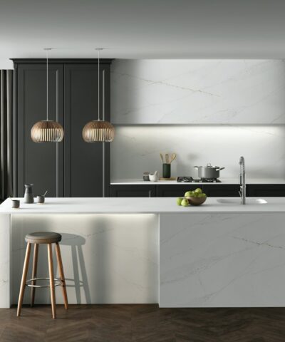 Plan de travail Quartz Blanc | Ethereal Glow