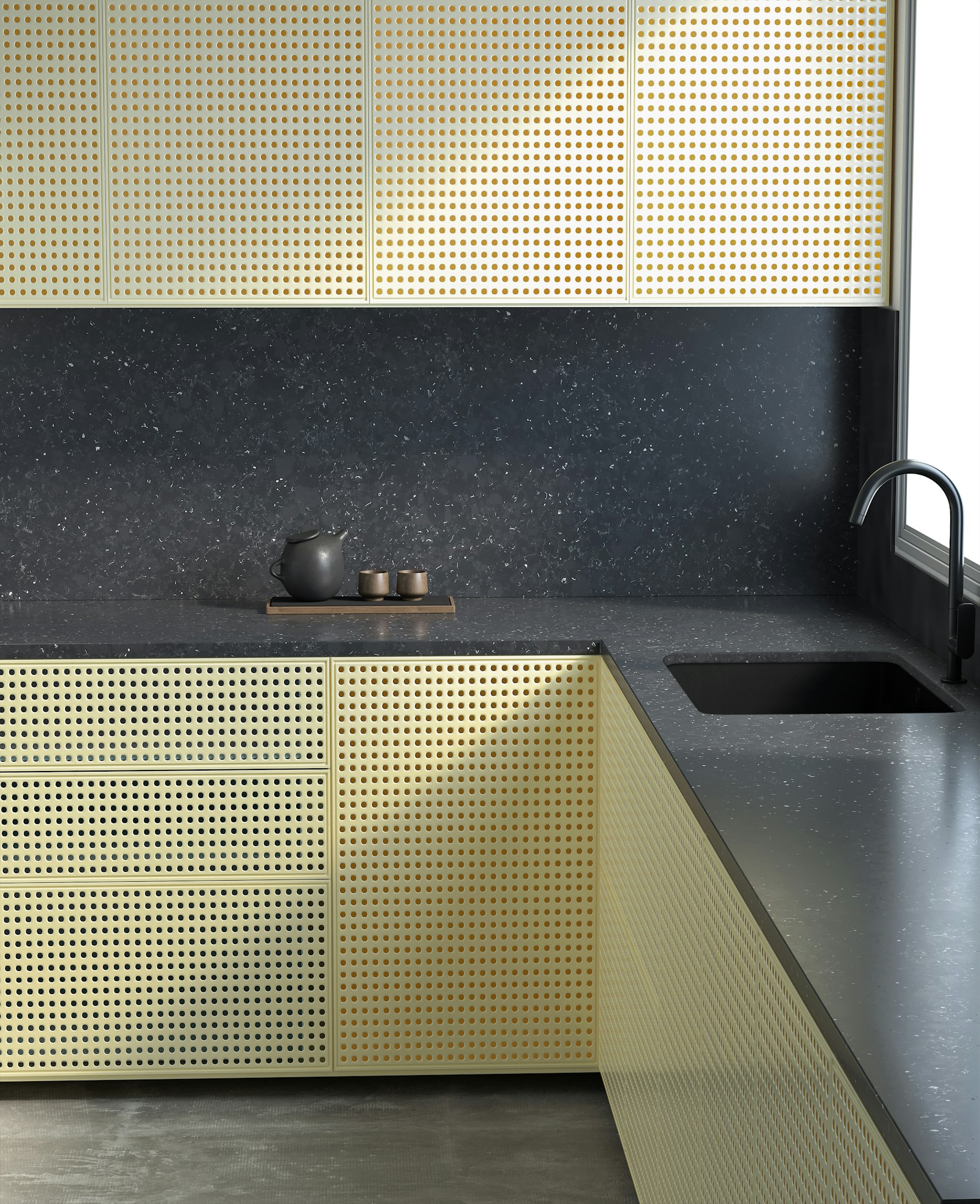 plan_de_travail_moderne_gris_foncé_kuchen_art