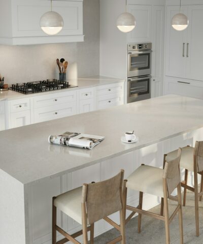 Plan de travail Quartz Gris Clair | Motion Grey